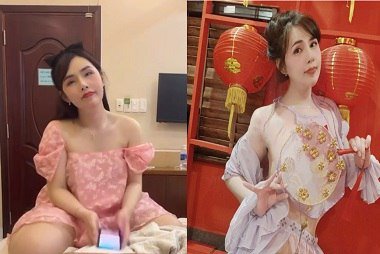 Em đào 2m5 nhảy nhót cực phê