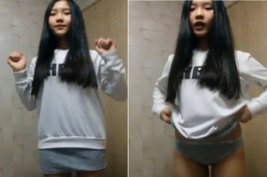 Em gái mới lớn quyến rũ khoe vẻ đẹp nóng bỏng